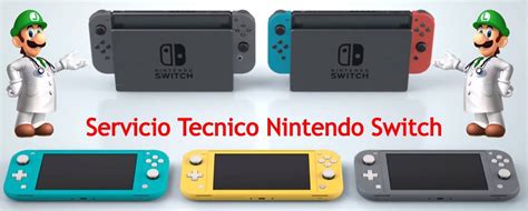 nintendo switch soporte técnico.